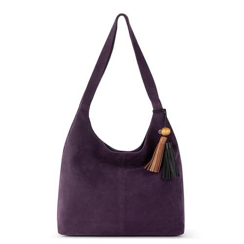 Image of The Sak Huntley Hobo Bag - Premium Leather Women's Purse for Everyday & Travel - Handbag with Shoulder Bag Straps