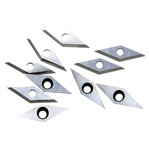 Insertos de carburo para torneado de madera 10x30mm miniatura 2