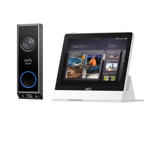 eufy Security Video Doorbell E340 (Battery Powered) with Sma