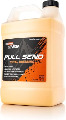 P & S Professional Detail Products Off Road Full Send Total Dressing - Restores Rubber, Plastic, Vinyl & Leather with UV Protection - 1 Gallon