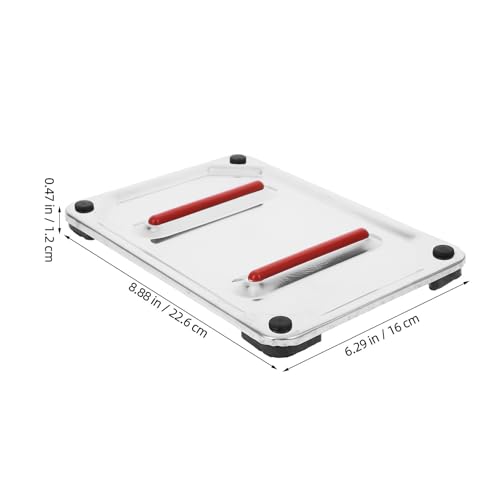 Almohadilla de acero inoxidable para planchar sin quemar la ropa ni dañar la mesa 3