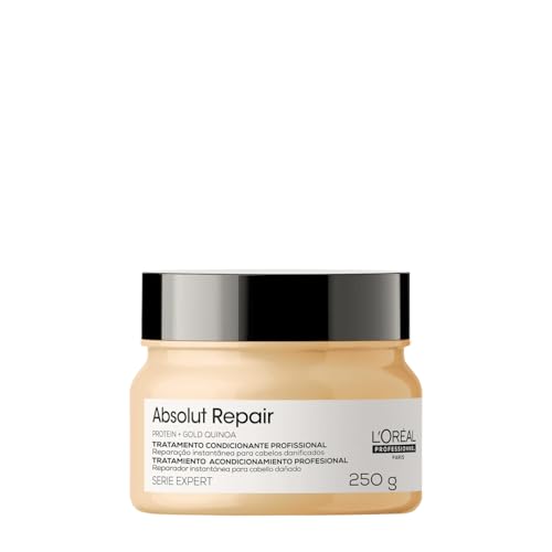 Máscara Capilar Absolut Repair Gold Quinoa, 250 G, L'Oréal Paris