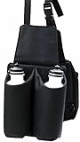western saddlery california ranch seit Jahren bewährt Amesbichler Reitsport AMKA Packtasche Nylon mit 2 Flaschenhaltern Satteltasche Packtasche Satteltasche Westernsattel schwarz