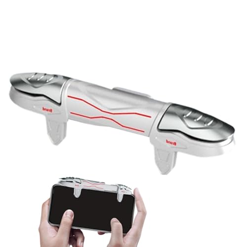 Disparadores de juegos móviles: herramienta de puntería de precisión, componente, mango ergonómico, pieza de joystick externo, accesorio electrónico portátil para ocio, juego social, tablet