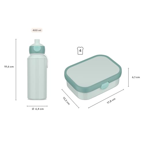 Kit repas pour l'école Mepal Campus gourde et boîte déjeuner - 6