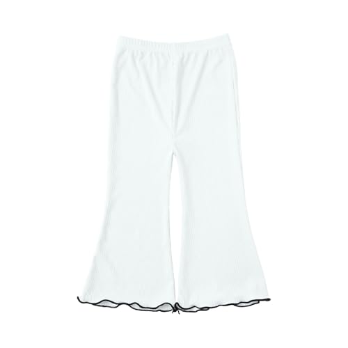 Girls Flare Pants High Waist Leggings Skinny Fit 𝐁ootcut Wide Leg Solid Full Length Gym Athletic Workout Yoga Trousers2