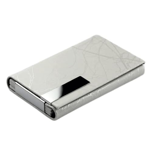 Business Card Carrier Business Card Holder Lettering Men's and Women's Fashion Business Card Holder Large-Capacity Ladies Business Card Box Creative Custom Lettering Business Card Holder