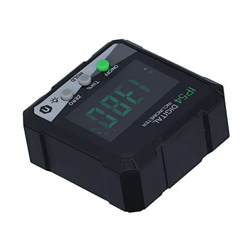 Inclinómetro digital con base magnética y pantalla LCD miniatura 3