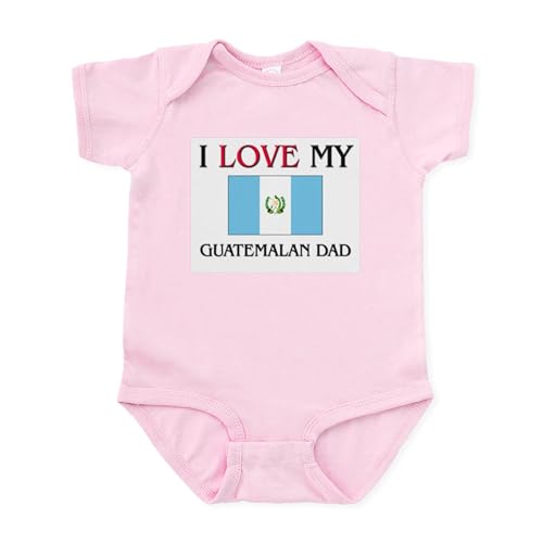 CafePress I Love My Guatemalan Dad Infant Bodysuit Cute Infant Bodysuit Baby Romper
