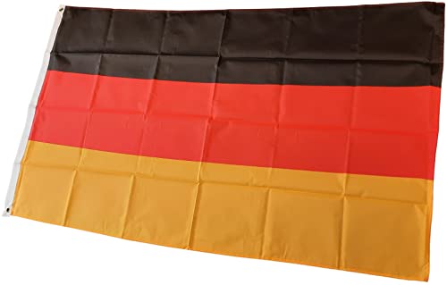 NWFlags Germany Flag 5ft x 3ft 75d Premium Polyester Suitable For Flagpoles