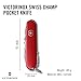 Victorinox Swiss Champ Swiss Army Knife, 33 Functions, Swiss Made Pocket Knife with Large Blade, Screwdriver, Chisel and Combination Pliers - Red