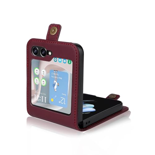 Coque Samsung Z Flip 7 avec fermeture magnetique pour securiser ecran et cartes