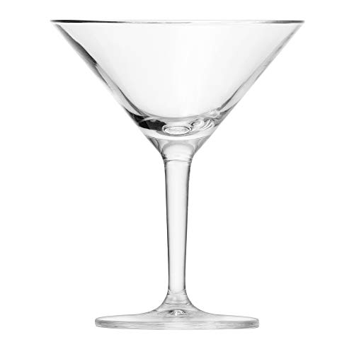 Schott Zwiesel Basic Bar Designed by World Renowned Mixologist Charles Schumann Tritan Crystal Glass, Traditional Martini Cocktail, 6.1-Ounce, Set of 6