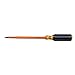 Klein Tools 661-7-INS Insulated Screwdriver, #1 Square Tip with 7-Inch Shank