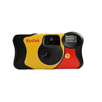 Kodak Funsaver - Câmera Analógica de Uso Único 27 exposições