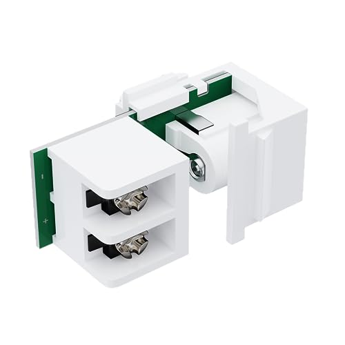 Conector DC Keystone 5.5mm x 2.1mm 12V Pack 5 miniatura 5