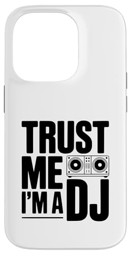 Ya en manzanajugosa.com: Confía en mí, Soy un DJ, Amante de la música, Divertido para DJs Carcasa para iPhone 14 Pro