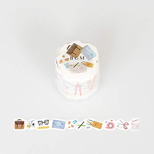Study Time - BGM Washi Tape Cutters/Mold 30mm for Scrapbook Craft DIY