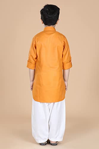 AJ DEZINES® Boys Ethnic Wear Cotton Pathani Suit || Diwali Outfit2