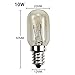 10 Watt Appliance Light Bulb Microwave Oven Bulb E12s Base Light Bulb Warm White