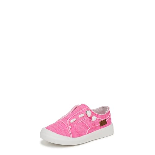 Blowfish Malibu Infant Girls Beachside-T Sneaker Hot Pink Twill Fabric 7 T