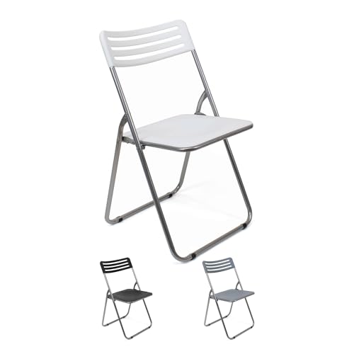 Sillas Plegables Blancas Cocina Marca THE SECRET HOME