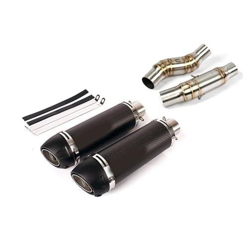 Silencieux moto Kawasaki Z1000 tube intermédiaire de rechange