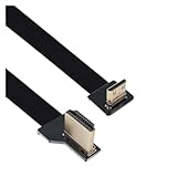 FPC ロングショートラインカメラ M1ni HDMI 空中ライン 標準 HDMI オス C メス 上向き曲げ 超薄型 HD ライン拡張(0.8M,C2-A5)