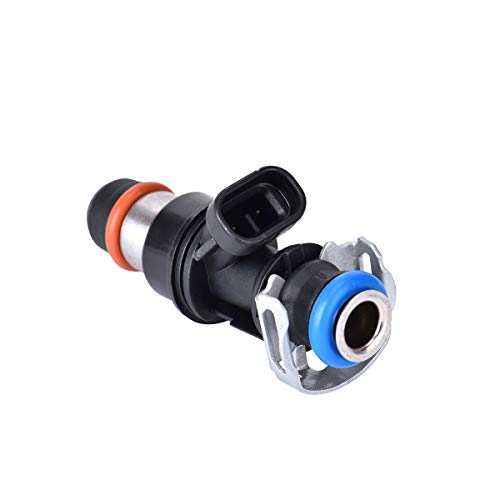 17113698 25317628 FJ10062 FJ315 17113553 Fuel Injectors for 2001-2007 Buick Rainer Chevy Silverado Sierra Cadillac Escalade Suburban Tahoe GMC Yukon Hummer 4.8L 5.3L 6.0L, 8Pcs (Black/Blue)