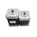 AkzPphqk Motor 40-63mm Length Nema 17 Stepper Motor for Industrial Equipment(42HS4813A4XG)