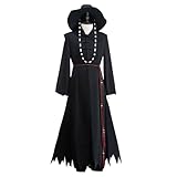 Jinu Black Stage Performance Outfit Cosplay Costume Uniform Coat Custom Made Props Anime W5213 (style 2, XL)