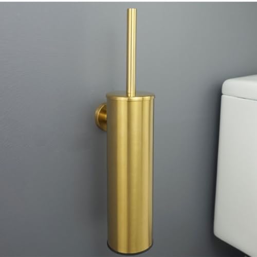 Porte-rouleau or brossé et pack d'accessoires de bain chic - 7