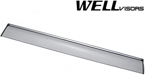 Miniatura 5 de WellVisors Repuesto para Mercedes Benz X166 GL350 y GL450 y GL500 y GL550 y GL550 y GLS350 y GLS450 y GLS550 cromados tintados humo deflectores