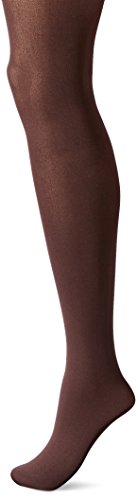 HUE Women's High Waist Tights with Control Top, Espresso, 2 (5'3-6'0