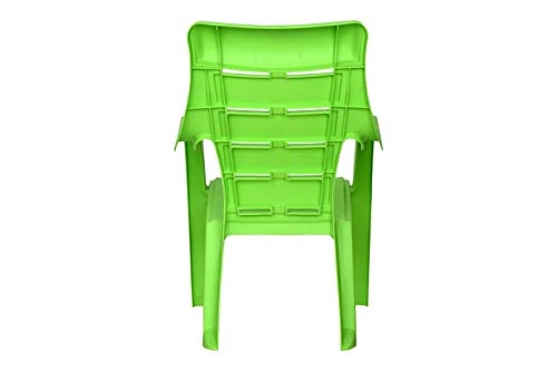 Image of Prima Baby Plastic Chair 125 Modern and Comfortable with Backrest for Study | Play | Desk | Kids with Arms for Home /School /Dining for 2 to 6 Years Age