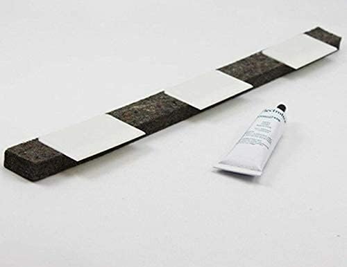 5303937139 Front Felt Glide Assembly Compatible for Dryers TDE336RED1, TDE336REW1, WDE116REW0, WDE213RHS0, WDE336RED1, WDE336RES0, WDE336RES1, WDE336REW0, WDE336REW1