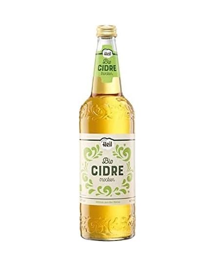 Kelterei Heil Apfelcidre Cidre Cider trocken EINWEG 6 x 0,75 Liter