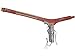 11023 110 Wyoming Drop Loop Belt, Walnut Oil, Plain Finish