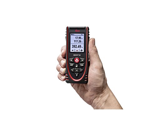 Leica Disto X3 Laser Distance Meter - 150m Measuring Range - Designed for Tough, Rugged Conditions - P2P Feature - Bluetooth - Disto Plan App