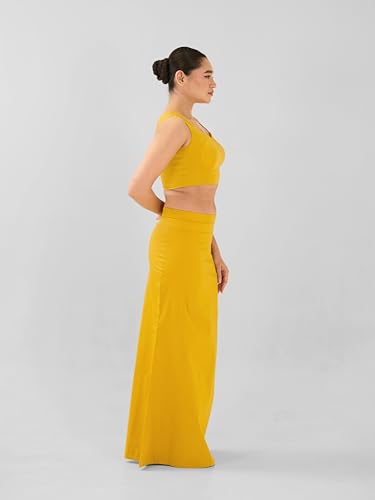 Image of I AM BY DOLLYJAIN D'coat Simple with Extender Length Adjustable for Women - 99% Cotton, 1% Lycra Stylish Lightweight Coat for Casual and Formal Wear