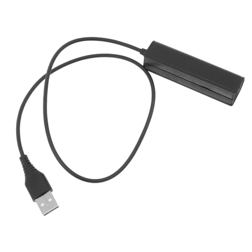 JECOMPRIS Rj9 Female to Usb Adapter Cable for Pc Headset Connection Compatible with Telephone Audio Devices for Remote Work and Communication