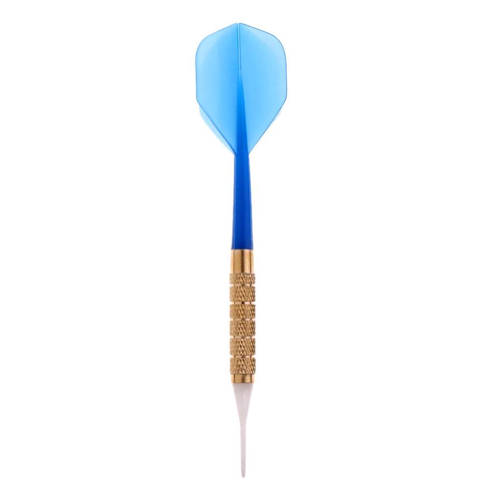 14 Grams Plastic Safety Soft Tip Dart for Electronic Soft Dartboard Blue|Sporting Goods | Indoor Games | Darts |Darts-Soft Tips
