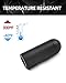 Rubber Vacuum Caps Plug Kit, 90 PCS 10 Sizes Assorted Vacuum Plugs Hose End Caps Assortment Kit for Carburetor, Manifold, Automotive 3/16'' 5/16