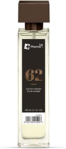 iap PHARMA PARFUMS Nº 62 – Profumo Floreale con Vaporizzatore da Uomo, Legnosa, 150 Millilitri
