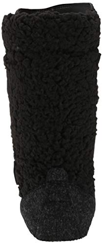 MUK LUKS womens Tally Boot-black Heather3
