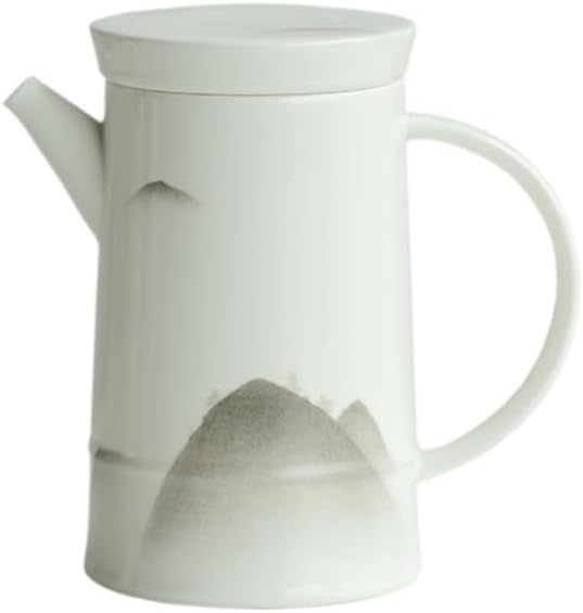 Ceramic Teapot Chinese Style Ceramic Water Kettle Creative Flower Teapot Large Capacity Teapot Household Tea Set 600 Ml Tea Pot Ceramic