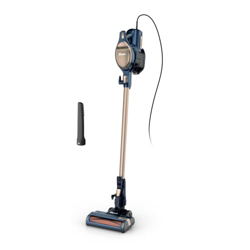 Image of Shark Rocket Turbo Corded Stick Vacuum, Self-Cleaning, Navy, TV301