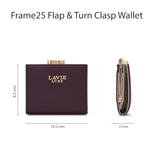 Image of Lavie Luxe Women's Frame25 Small Bifold Wallet | Gift for Women