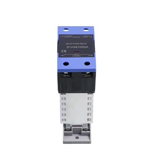 Relais à semi-conducteurs monophasé Rail DIN S1A4825DA 25A CC à CA - 2