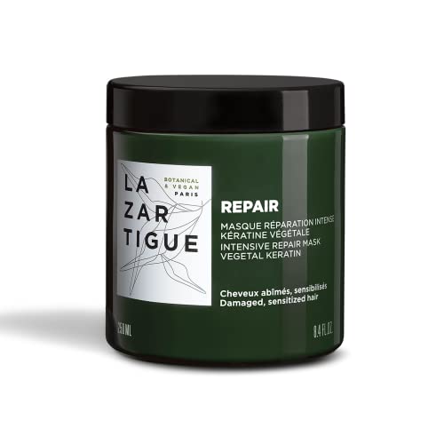Lazartigue Repair Maschera Riparazione Intensa Capelli Danneggiati, 250Ml